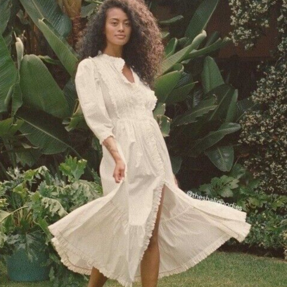 Doen Darby dress white XS